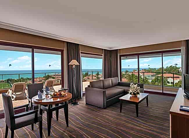 Sirene Belek Hotel Terrace Suit Card